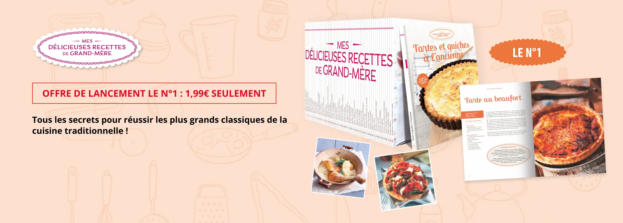 Mes délicieuses recettes de grand-mère Je fonce, nouvel onglet