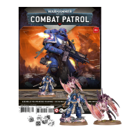 Le N°1 : Le fascicule + Le kit pour réaliser 1 Capitaine Space Marine + 1 Primat Tyranide + 6 dés + 1 tapis de jeu