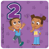 Magnets de l'alphabet Pat'Patrouille