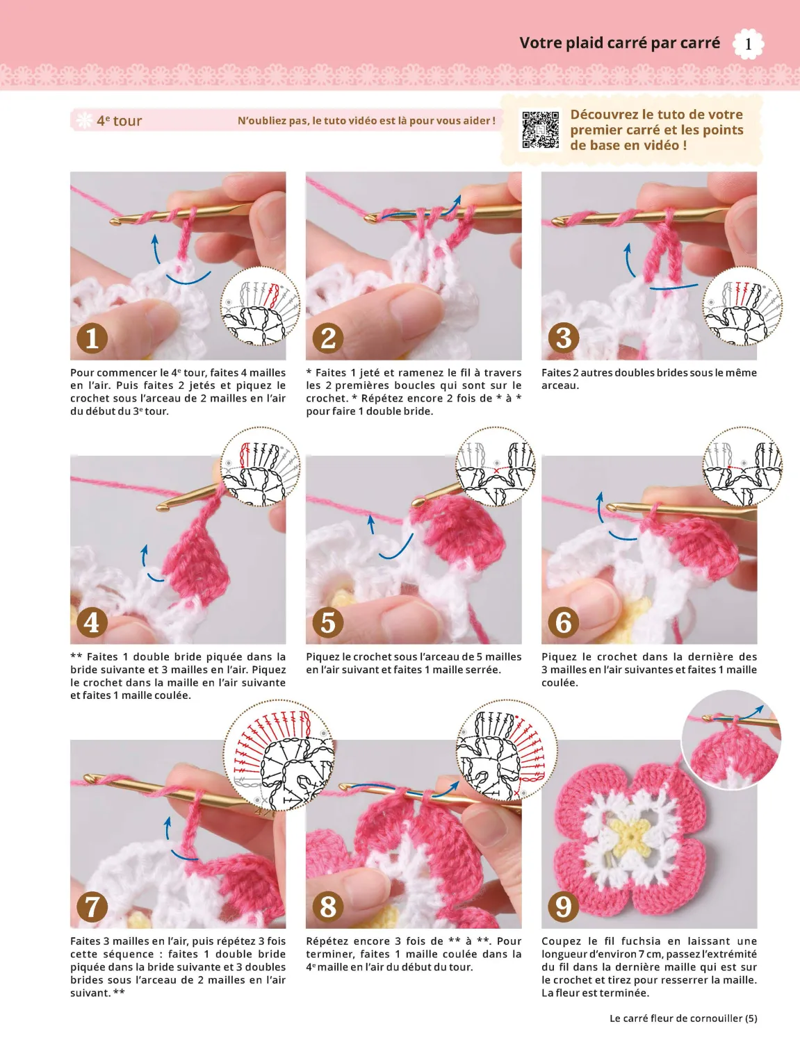 Le fascicule Crochet en 3D facile