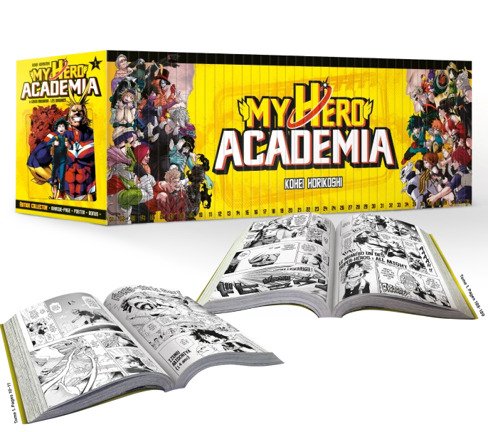 L'intégrale du manga My hero academia
