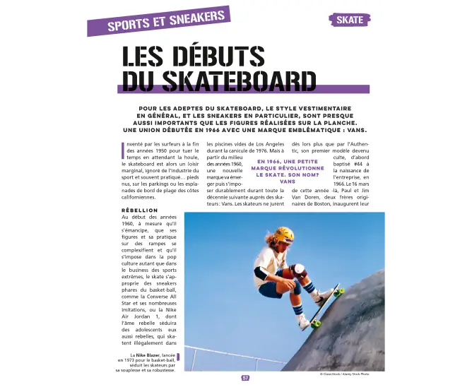 SPORTS ET SNEAKERS