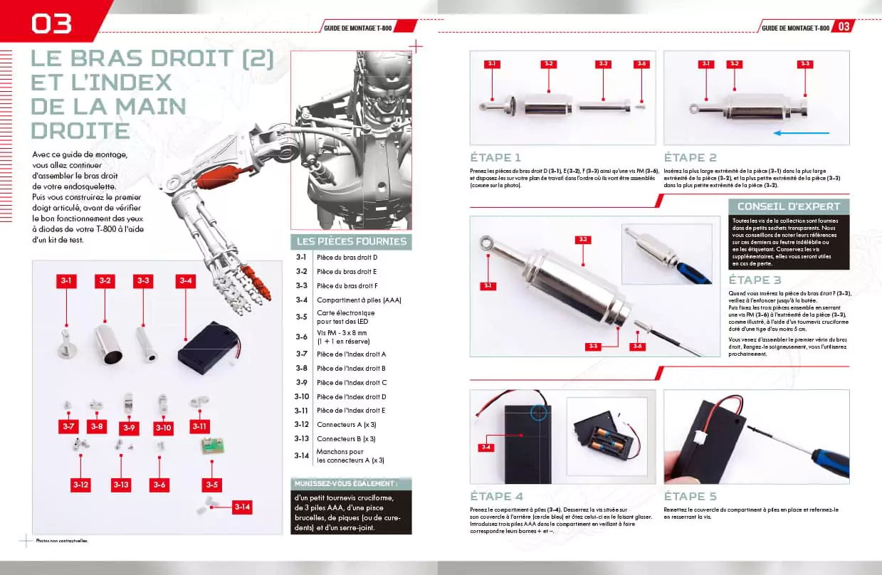 Les instructions disponibles en ligne